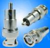 BNC Male to RCA Male Coax Connector Adapter Plug Cable (OEM) BNC Male to RCA Male Coax Connector Adapter Plug Cable (OEM)